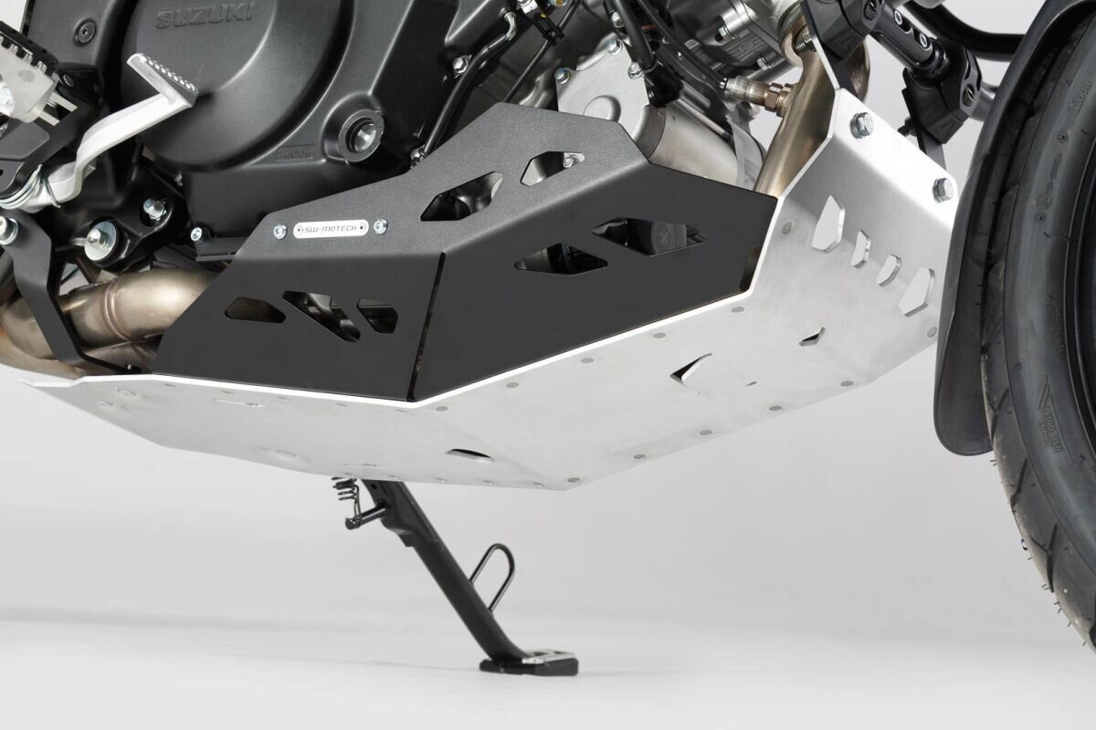 ENGINE GUARD BLACK/SILVER For V-Strom 1000