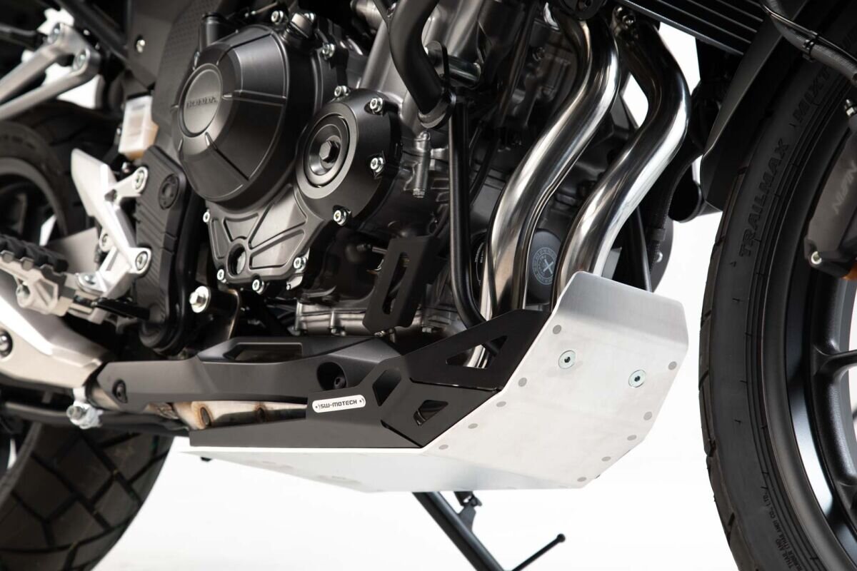 ENGINE GUARD BLACK/SILVER Honda CB500X