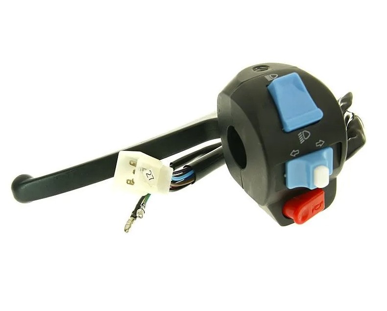 Styrreglage med bromshandtag