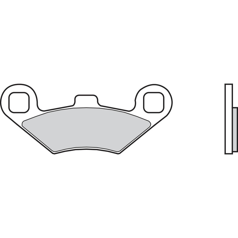 Bromsbelägg fram Polaris ATV