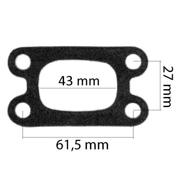 Avgaspackning Rotax