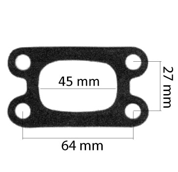 Avgaspackning Rotax