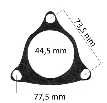 Avgaspackning Polaris