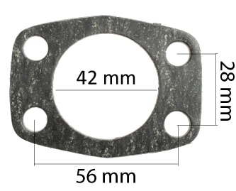 Avgaspackning Rotax