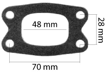 Avgaspackning Rotax