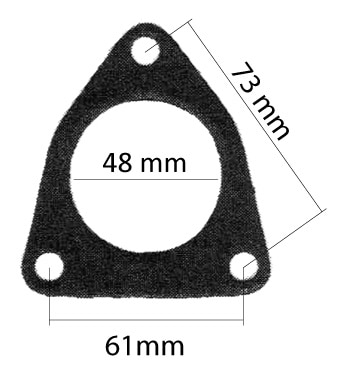 Avgaspackning Polaris