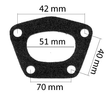 Avgaspackning Rotax