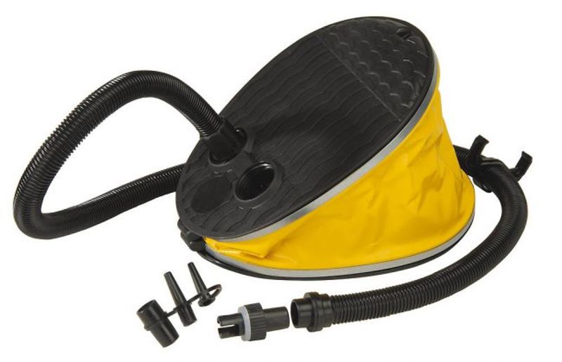 Foot Pump Black Island