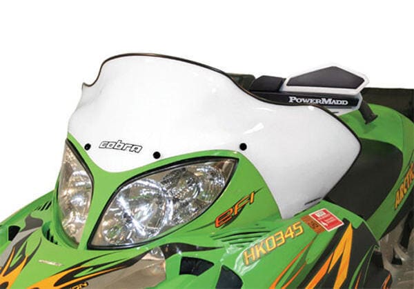 Vindruta Powermadd 14,25" Vit Arctic Cat