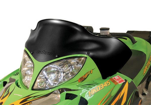 Vindruta Powermadd 14,25" Mattsvart Arctic Cat