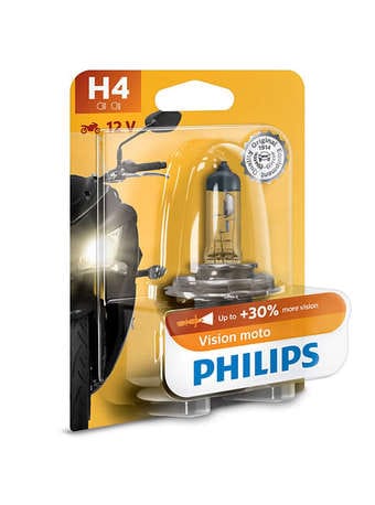 Glödlampa Philips H4 CityVision Moto 12V/60/55W
