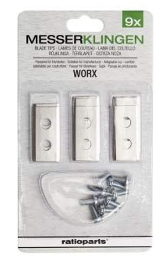 Knivsats 36.2x7mm 9 st