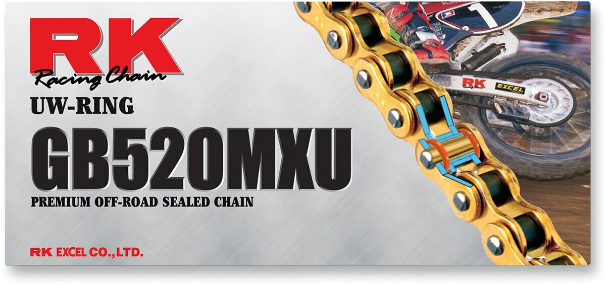 Chain Rk520Mxu G+G 118C