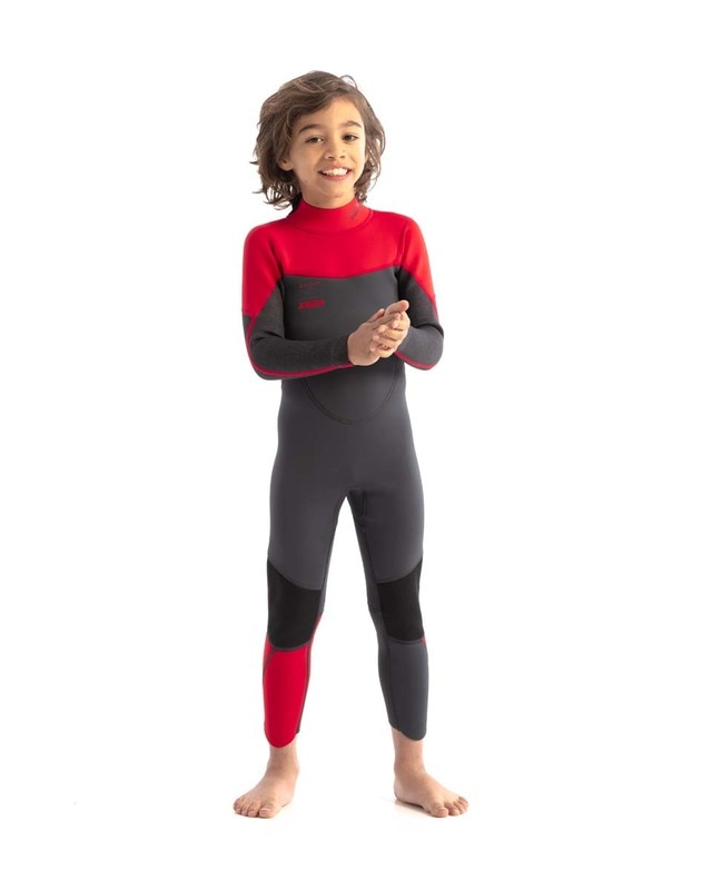 Våtdräkt Junior JOBE Boston Fullsuit 3/2mm, Röd