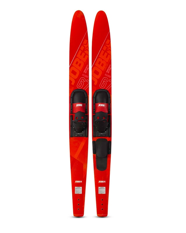 Vattenskidor Jobe Allegre Combo Skis 150 cm, Röd