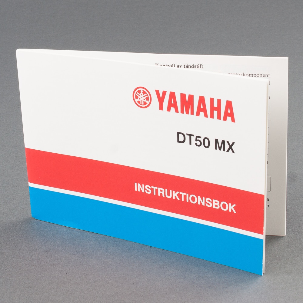 Instruktionsbok Yamaha DT50