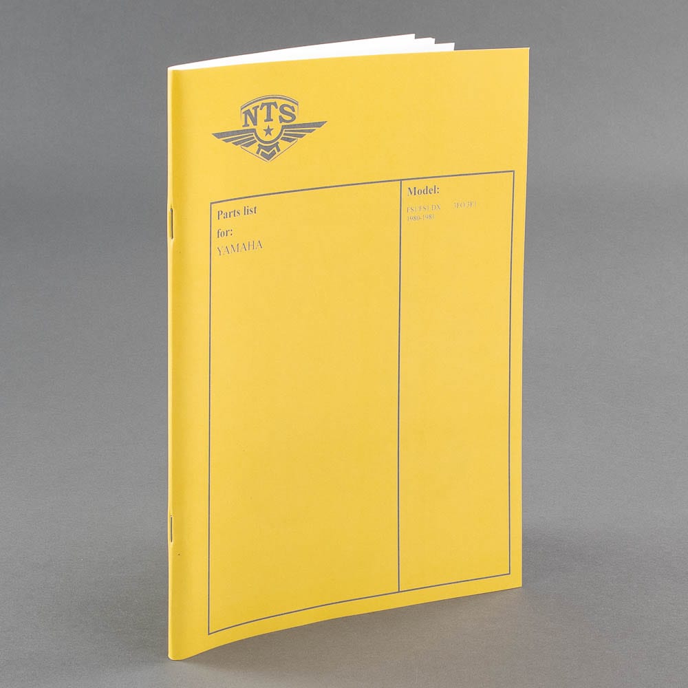 Reservdelskatalog Yamaha FS1 1980-