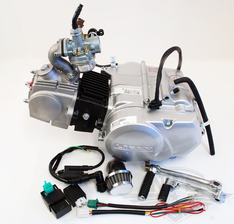 Komplett Motor Lifan 107cc, Kickstart