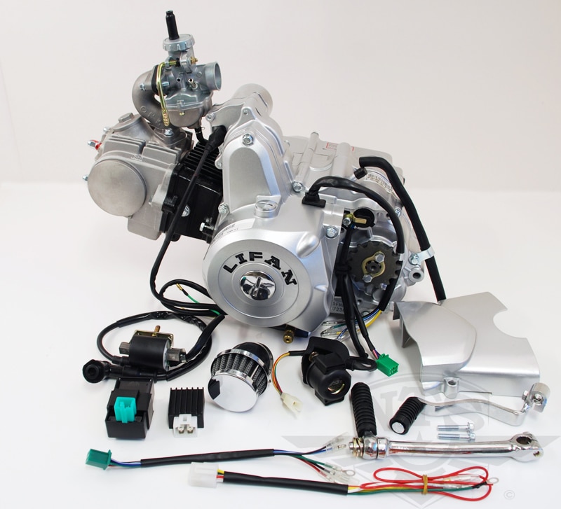 Komplett Motor Lifan 49cc, El & Kickstart