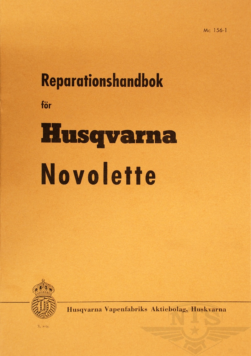 Reparationshandbok Husqvarna Novolette