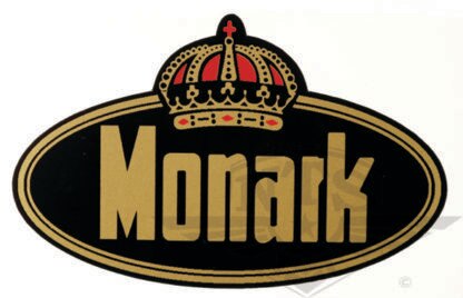 Dekal Monark Svart/Guld