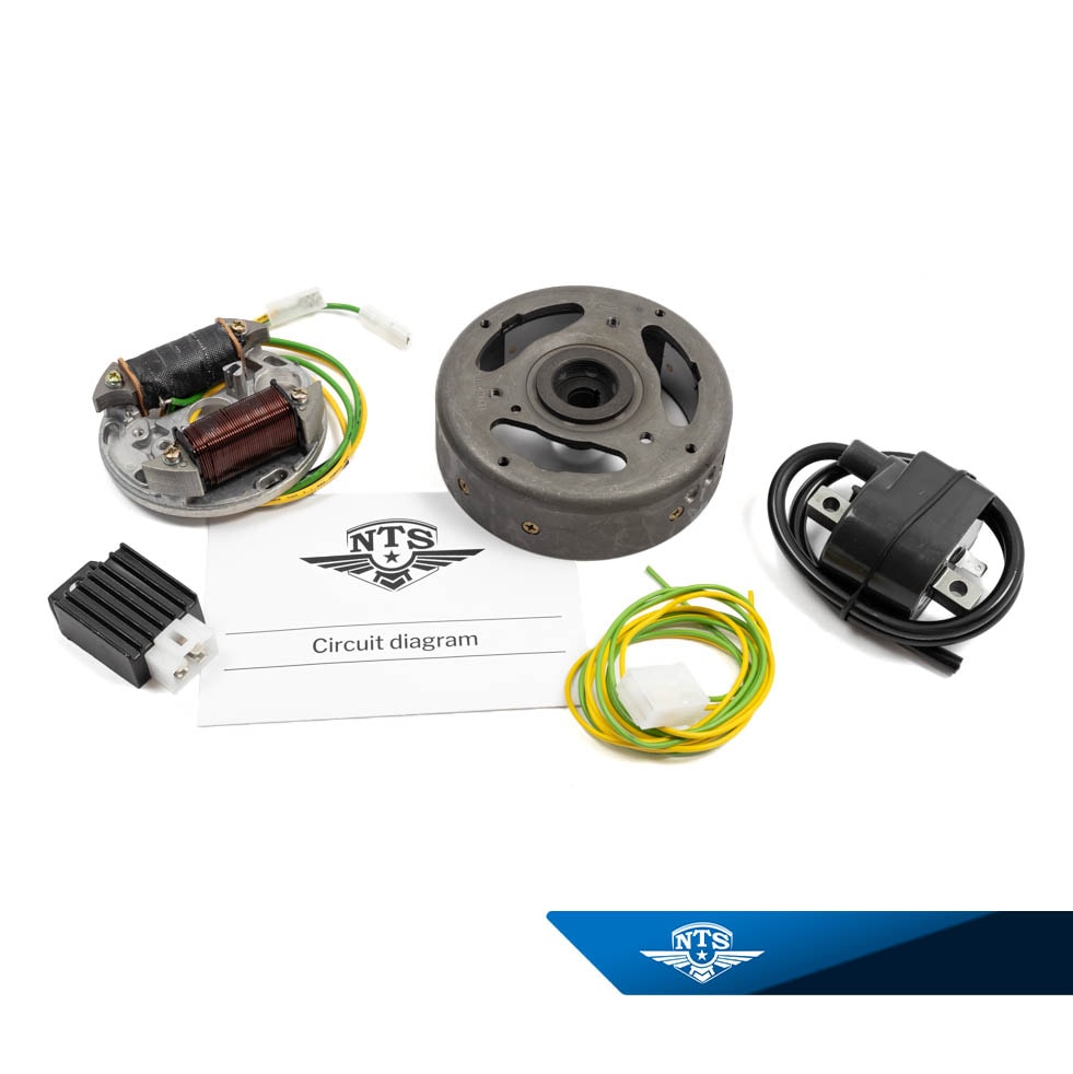 Svänghjulsmagnet 12V-43W Puch