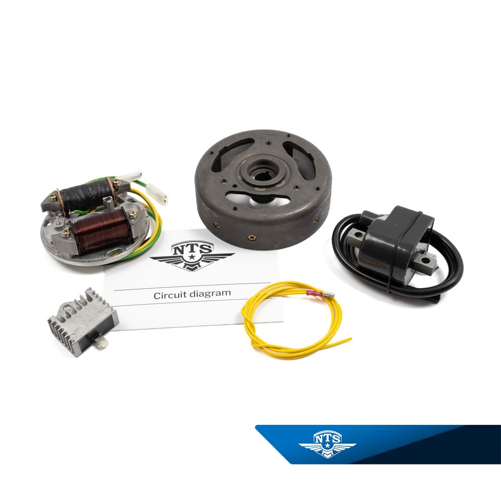 Svänghjulsmagnet 6V-33W Sachs