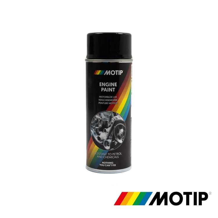 Motorfärg Svart 400ml