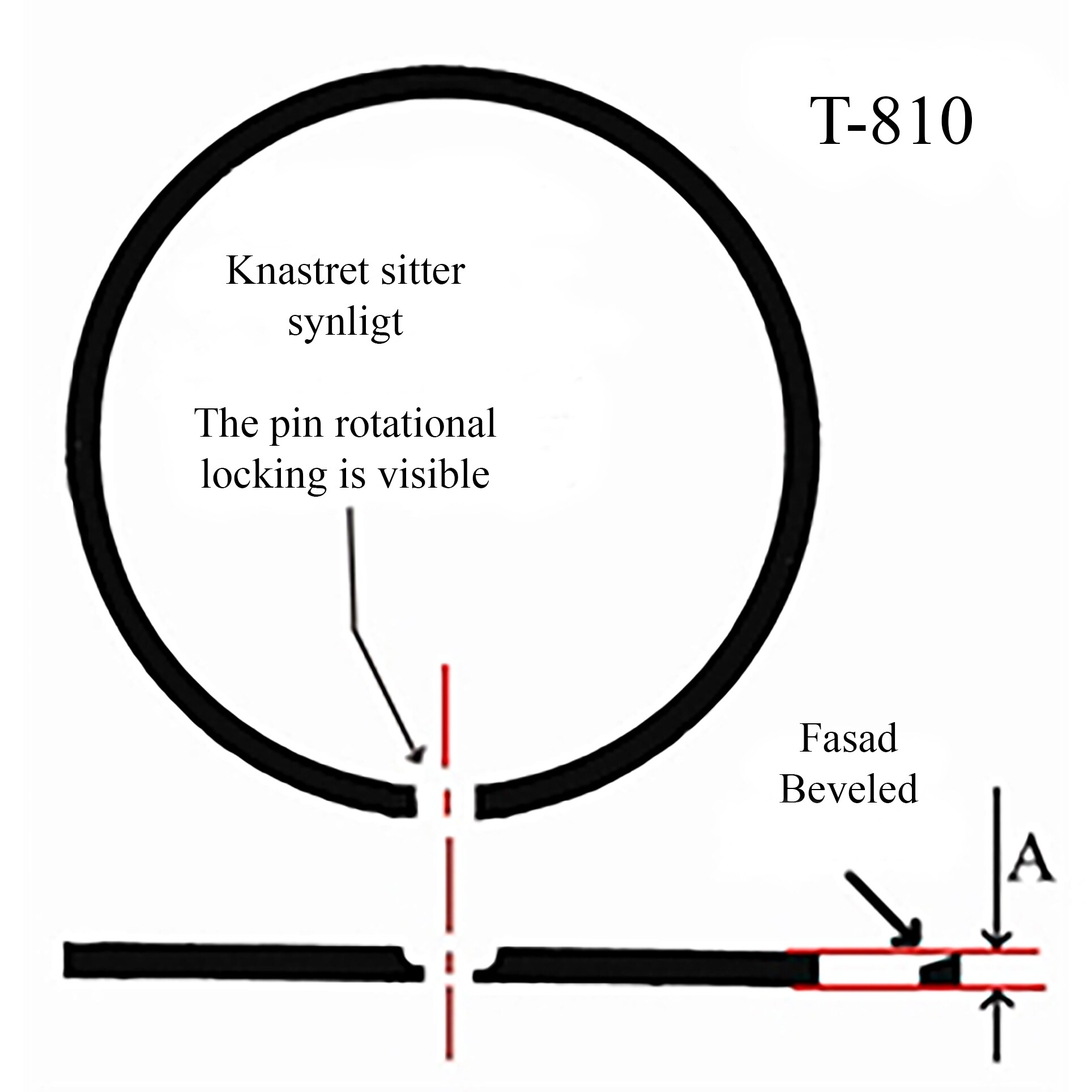 Kolvringssats 43x1,5mm Yamaha