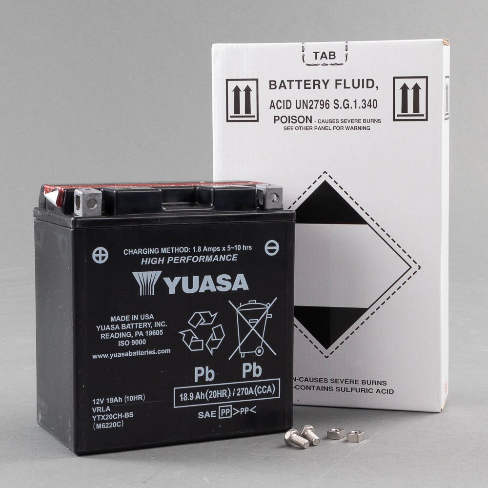 Batteri YTX20CH-BS 12V 18Ah VÄ+