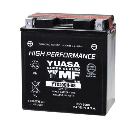 Batteri YTX20CH-BS 12V 18Ah VÄ+