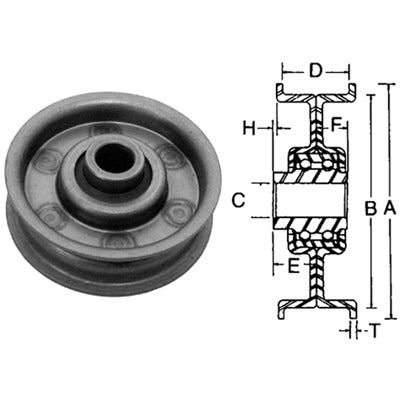 Spännrulle Flat MTD