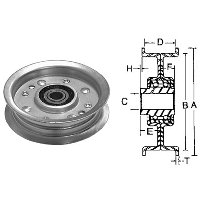 Spännrulle Flat Toro