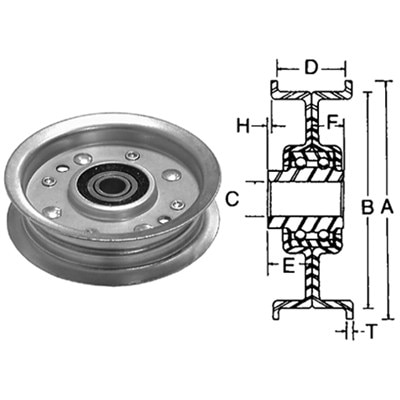 Spännrulle Flat Toro