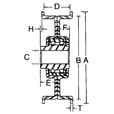 Spännrulle Flat MTD