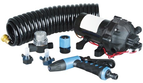 Washdown kit för däcktvätt 12V Osculati
