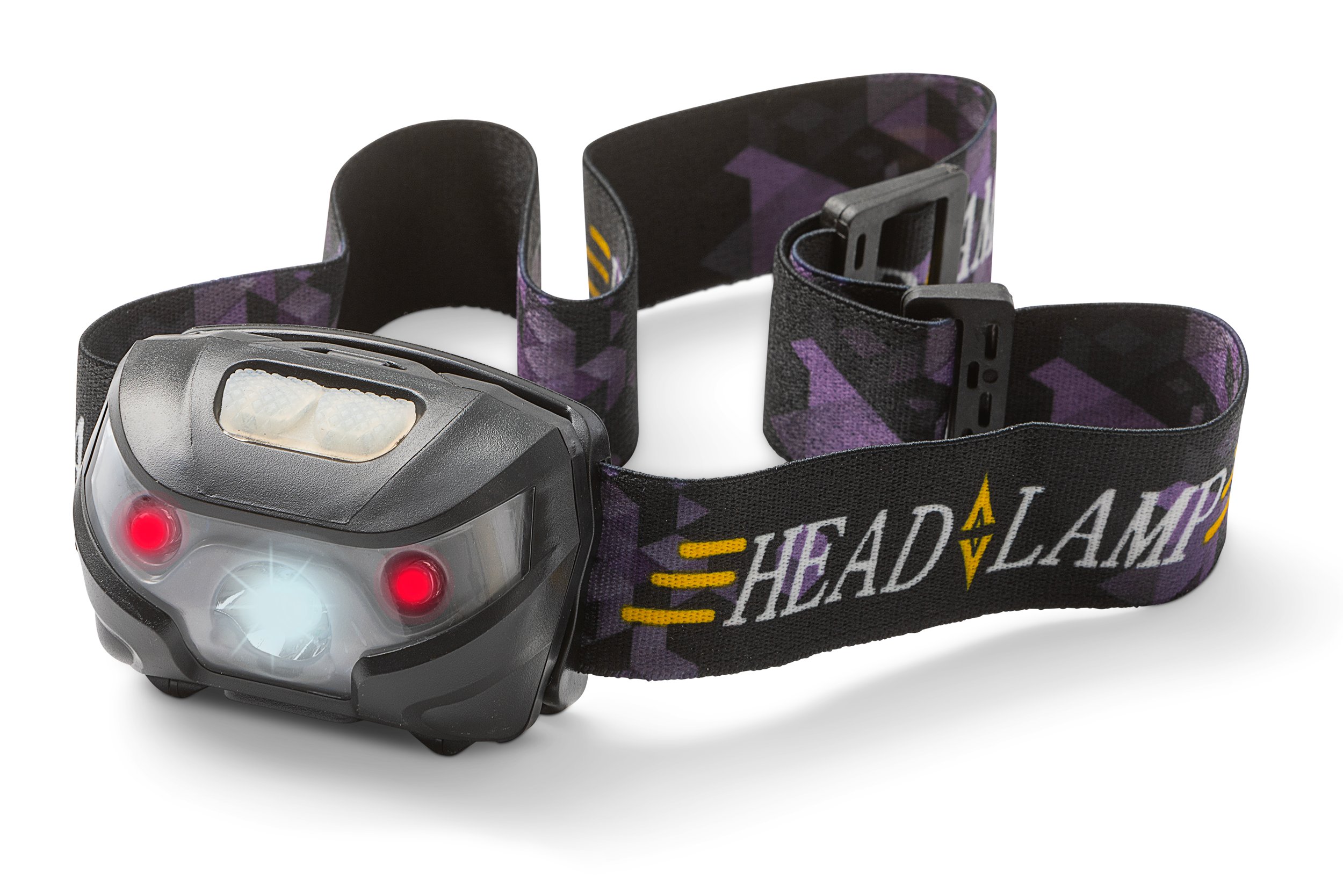 Pannlampa HL3N, Svart