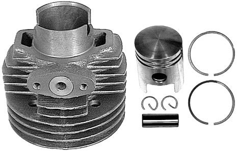 Cylinder inkl. kolv 50cc Puch