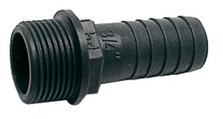 Slanganslutning hane 1/2" x 16mm Osculati