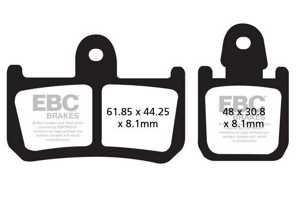 Brake Pad Fa Ser Organic