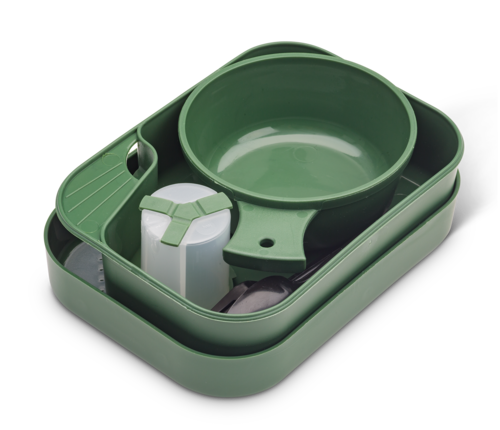 Tallrikslåda Standard, Mörkgrön