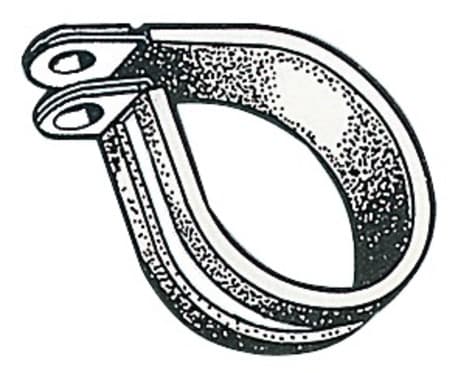 Slangklämma 8mm 10-pack Osculati