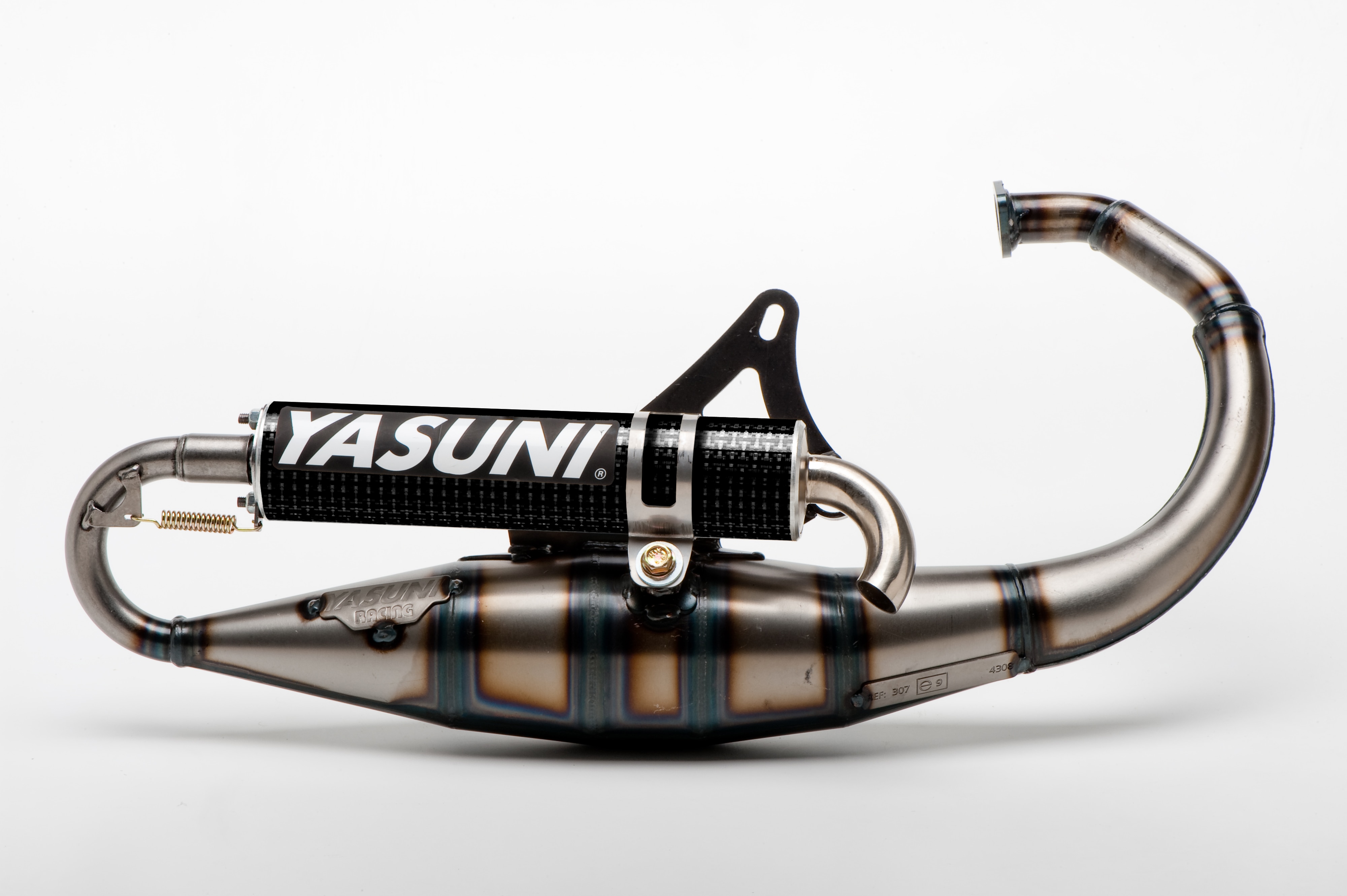 Avgassystem Yasuni R Carbon