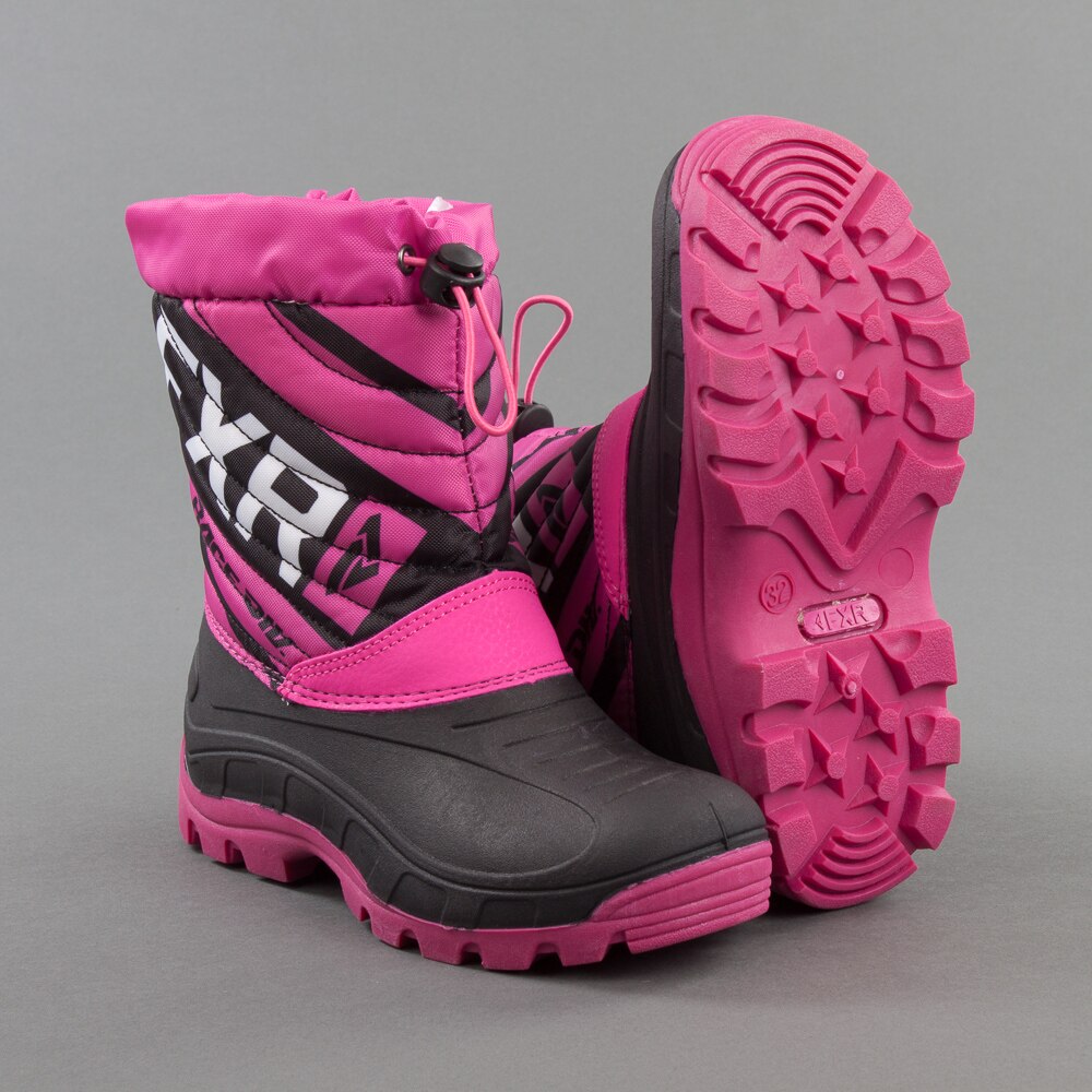 Kängor FXR Junior Octane, BlackFuchsia Skoterdelen Kängor FXR Junior Octane, BlackFuchsia Skoterdelen