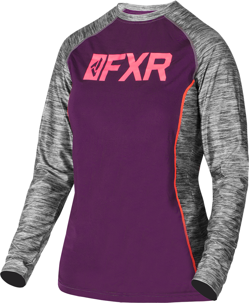 Underställströja W´s FXR Helium X-Tech Longsleeve, Plum/Coral