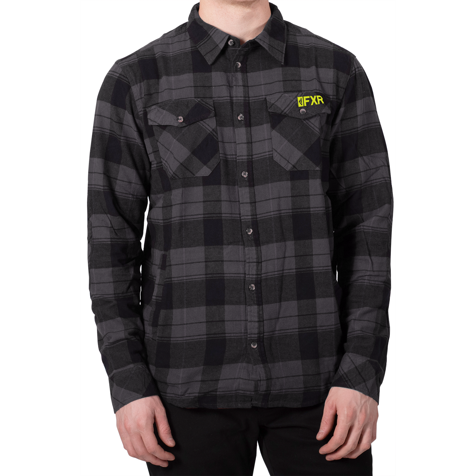 HOODS & TRÖJOR Jacka Dam FXR Timber Plaid Fodrad Maroon Svart Lägsta