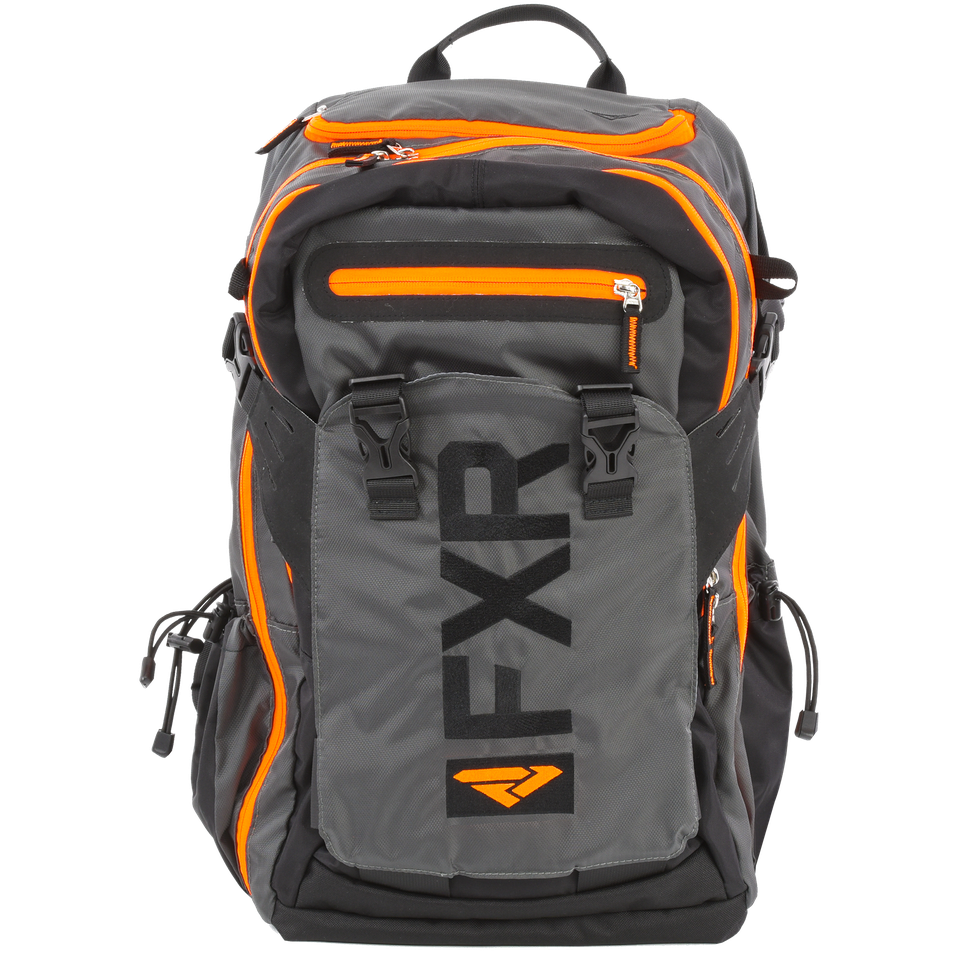 Ryggsäck FXR Ride Pack, Black/Char/Orange