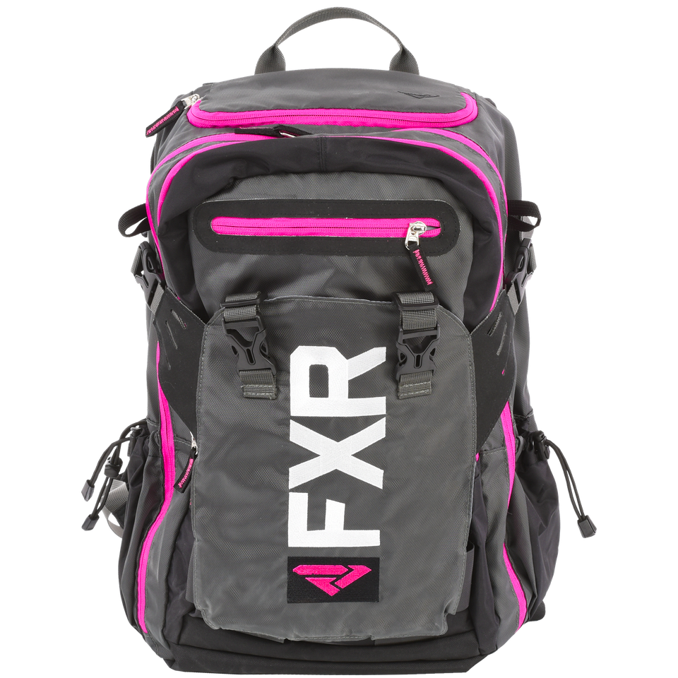 Ryggsäck FXR Ride Pack, Black/Char/Fuchsia