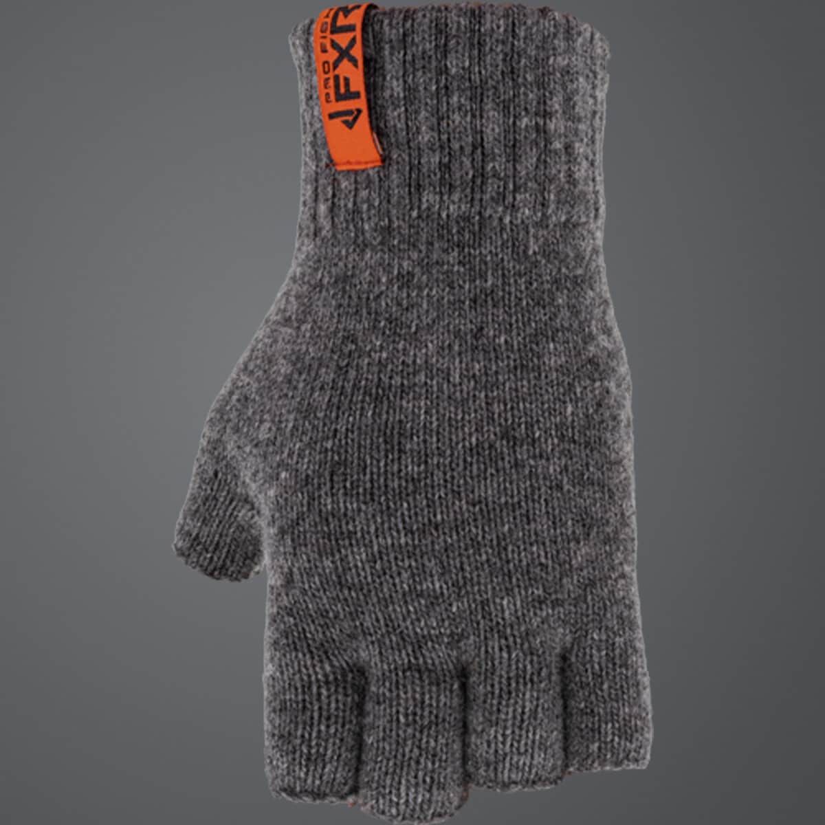 Handskar FXR Half Finger Wool Glove, Black