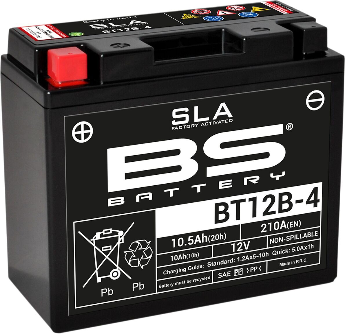 BATTERY BT12B-4 SLA 12V 210 A